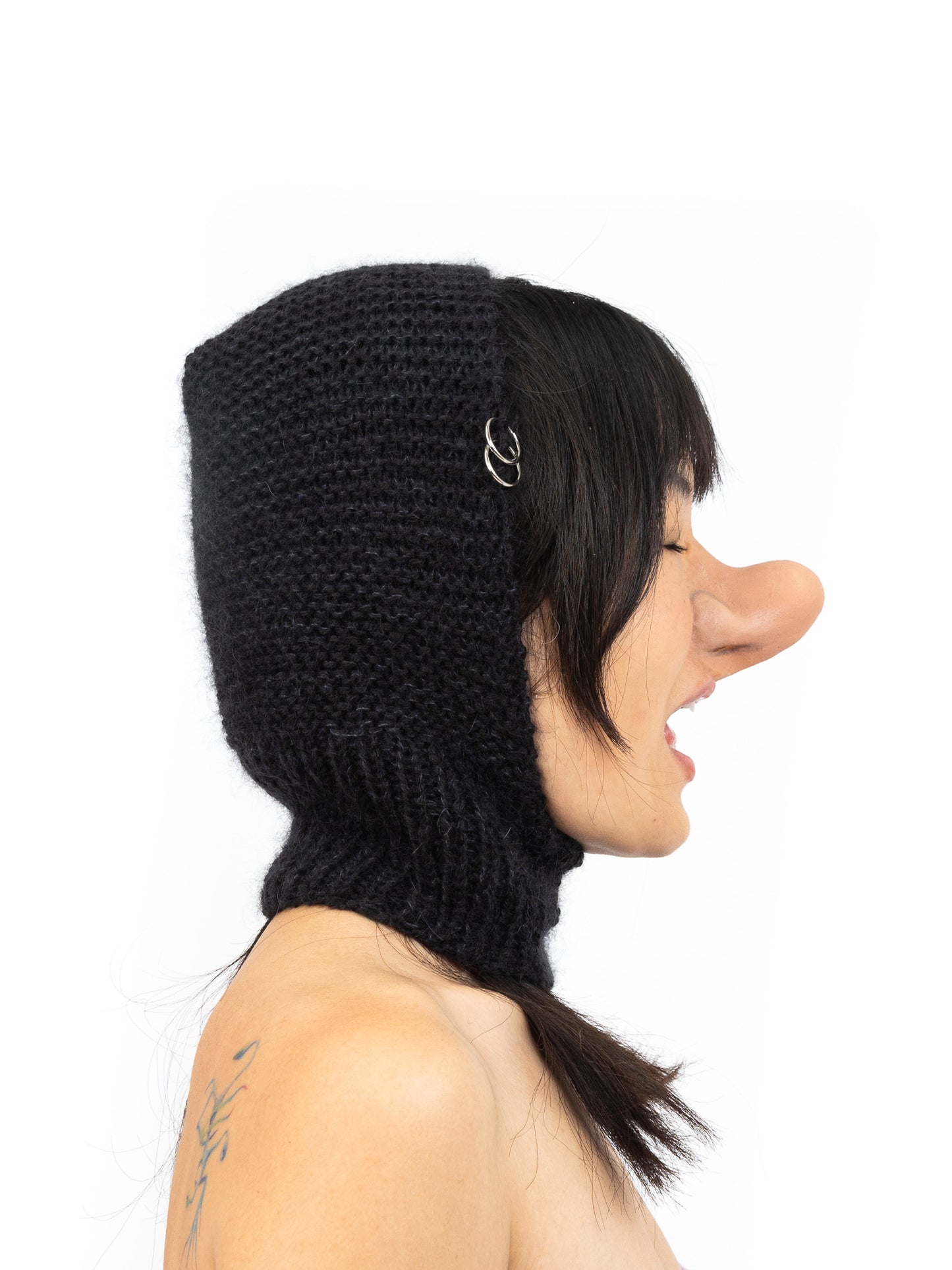 Black Pierced Balaclava