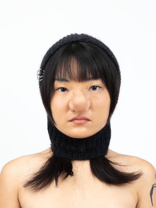 Black Pierced Balaclava