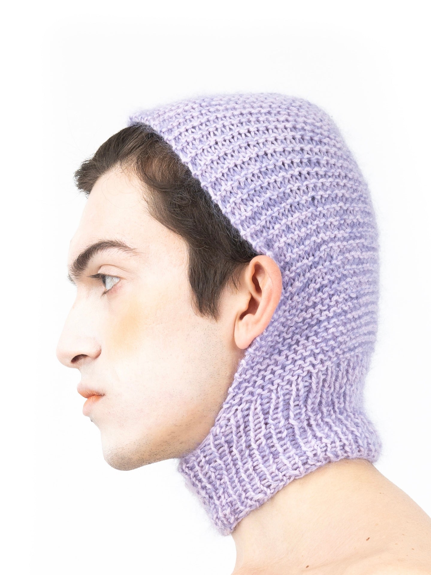 Violet Pierced Balaclava